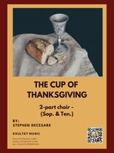 The Cup Of Thanksgiving Two-Part Mixed choral sheet music cover